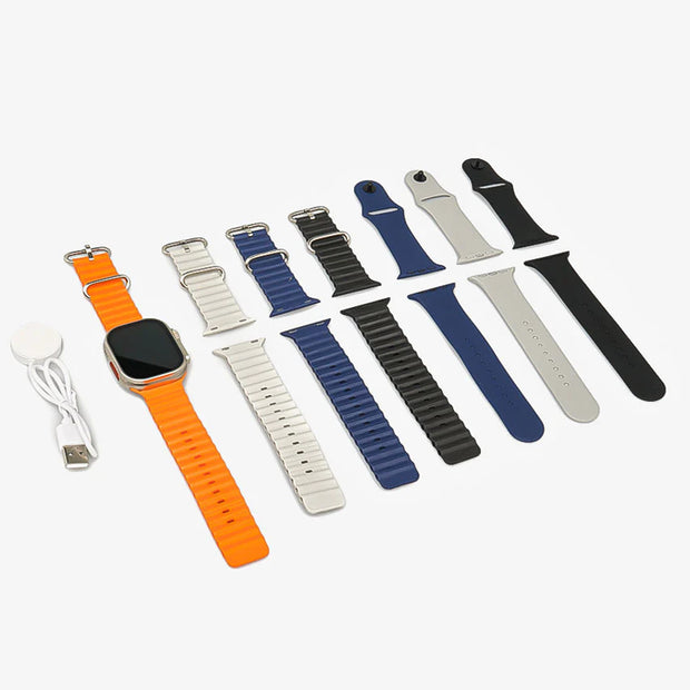 Ultra 10 in 1 Smartwatch – Fitness & Health Tracker